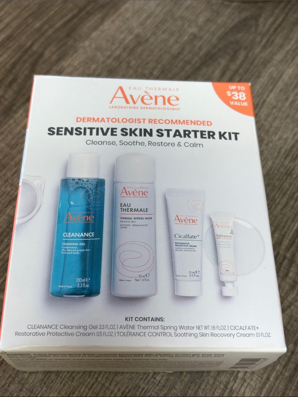 Avene Dermatologist Recommended Sensitive Skin Starter Kit